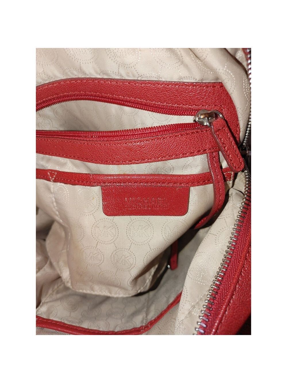 Michael Kors Knox Leather Satchel - Picture 8 of 8
